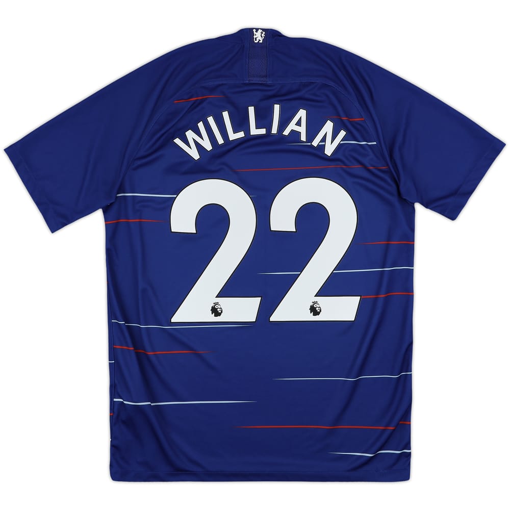 2018-19 Chelsea Home Shirt Willian #22 - 8/10 - (M)