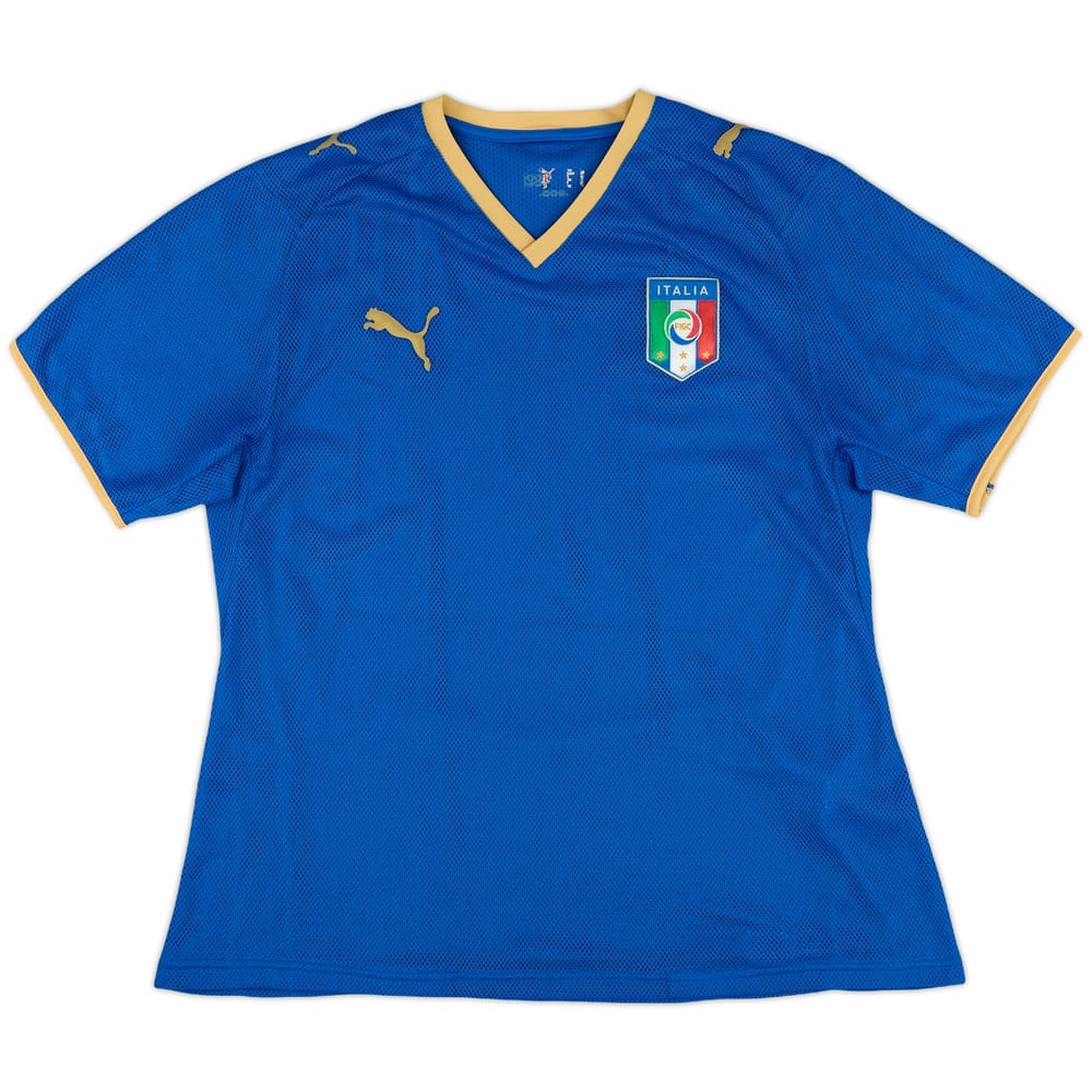 2007-08 Italy Home Shirt - 9/10 - (Women's L)