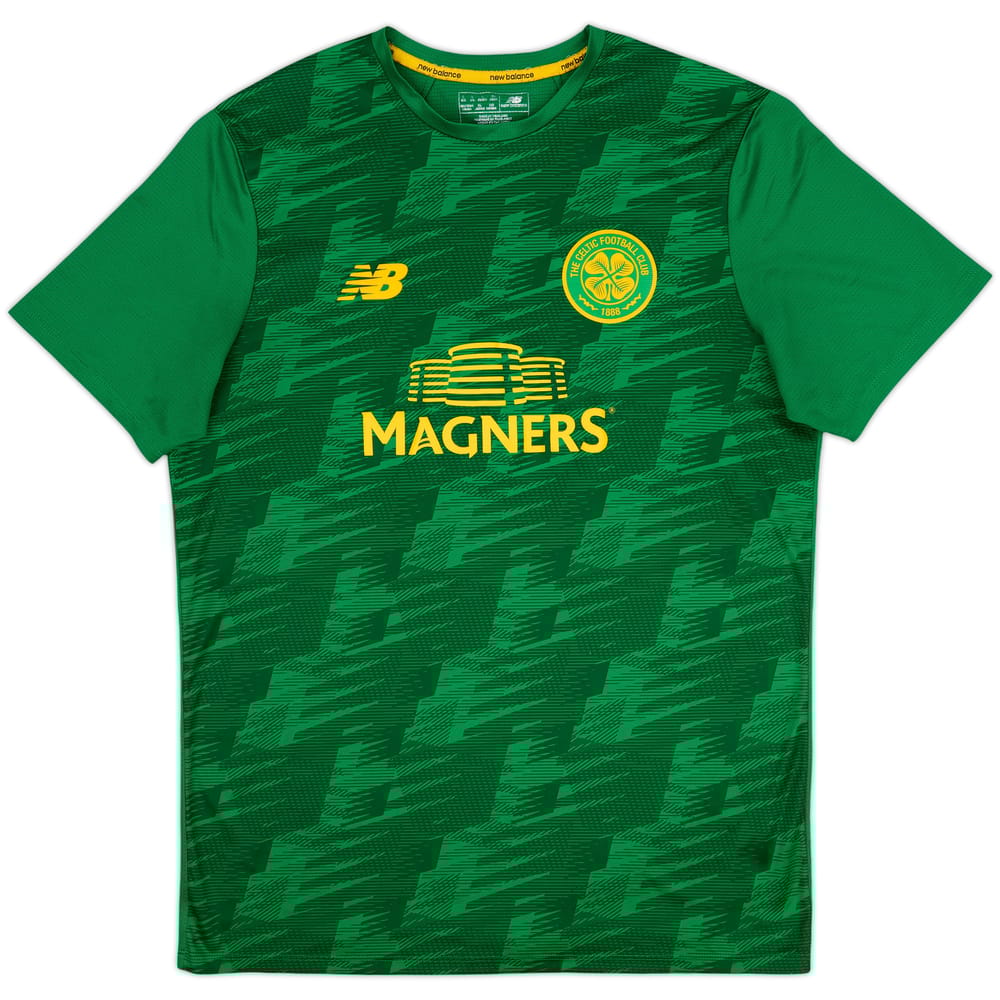 2019-20 Celtic New Balance Training Shirt - 9/10 - (L)