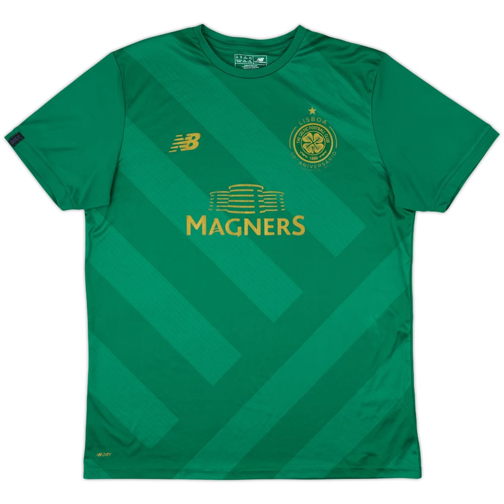 2017-18 Celtic New Balance Training Shirt - 10/10 - (XL)