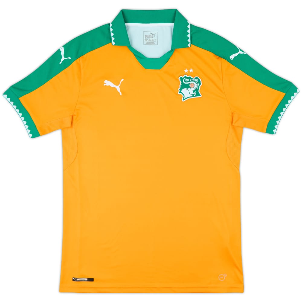 2017-18 Ivory Coast Home Shirt - 10/10 - (M)