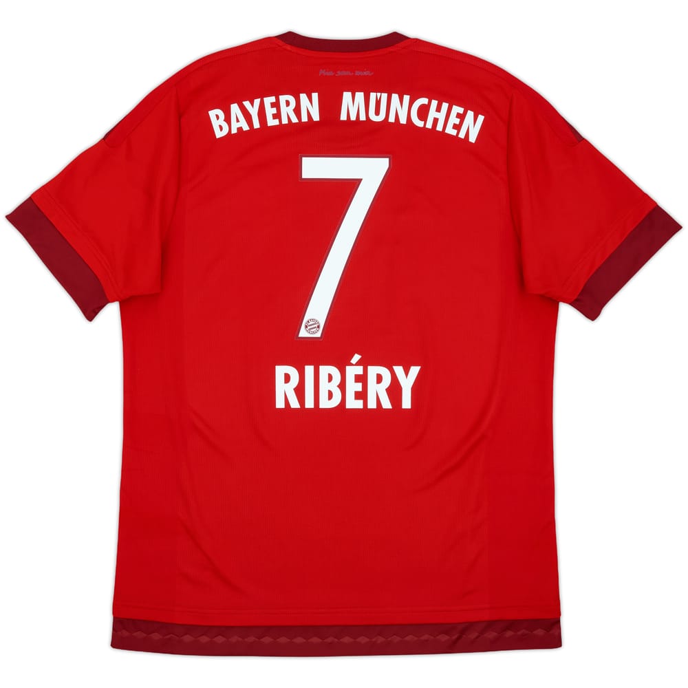 2015-16 Bayern Munich Home Shirt Ribery #7 - 9/10 - (L)