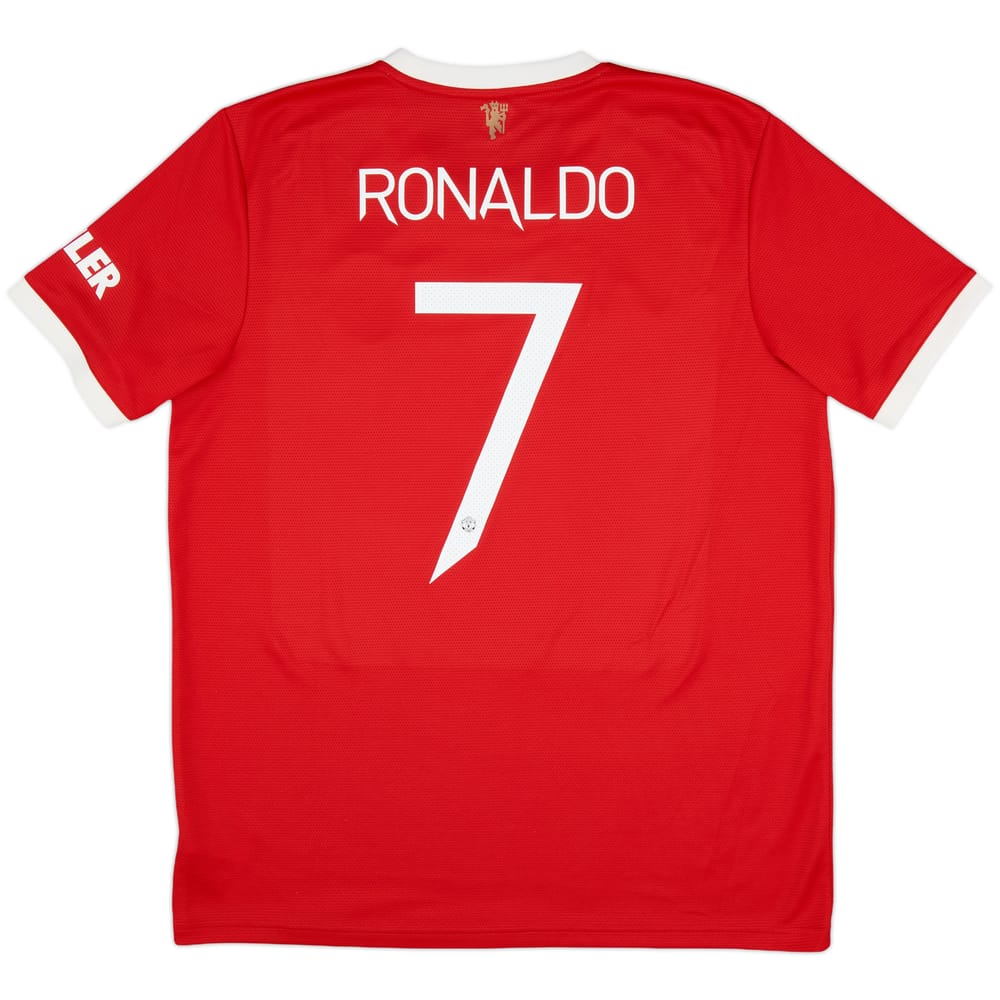2021-22 Manchester United Home Shirt Ronaldo #7 - 10/10 - (XL)