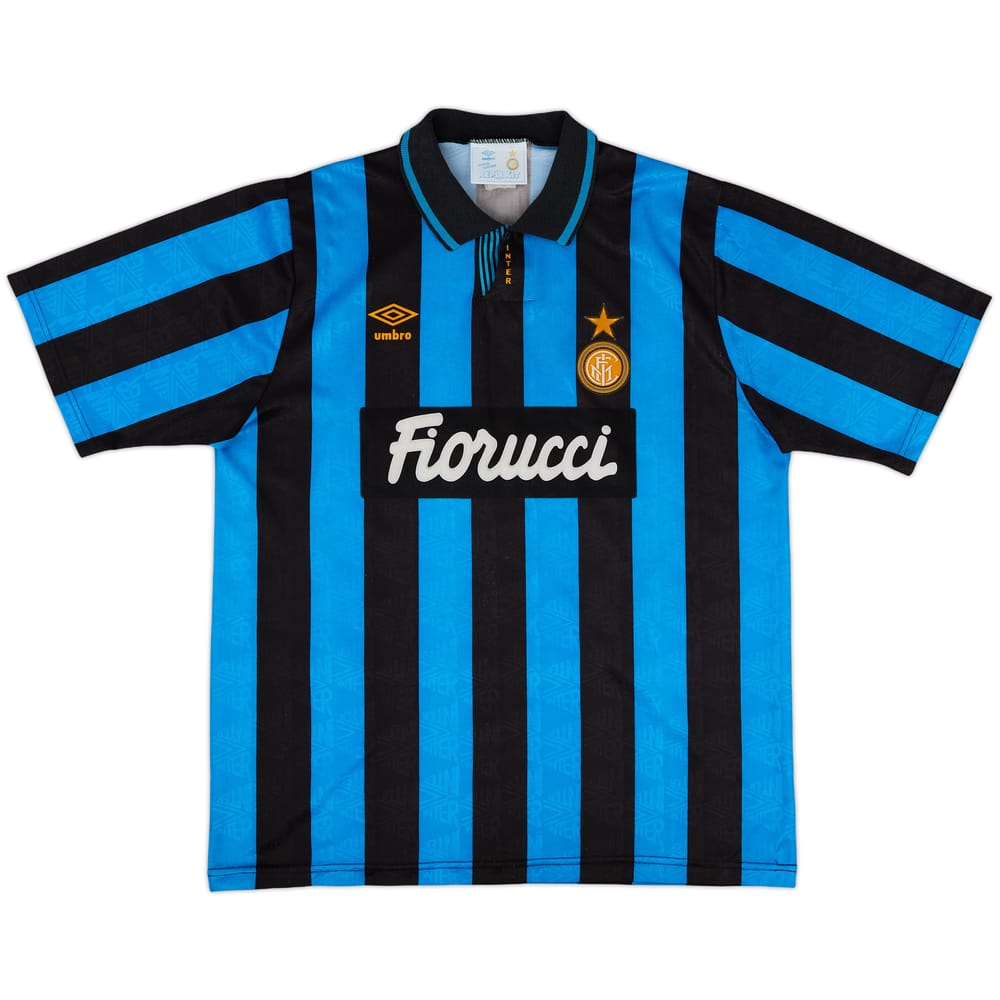 1992-94 Inter Milan Home Shirt #10 - 8/10 - (L)