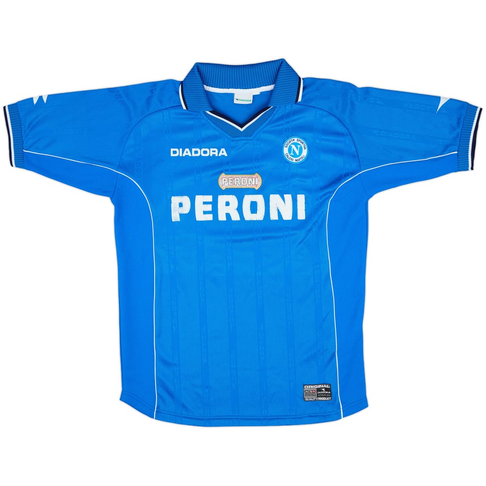 2000-01 Napoli Home Shirt - 5/10 - (L)