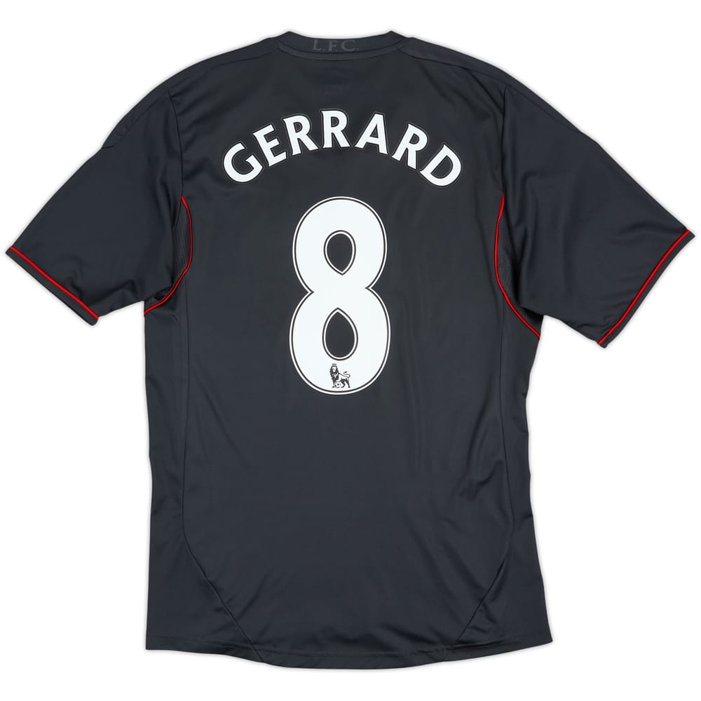 2011-12 Liverpool Away Shirt Gerrard #8 - 7/10 - (S)