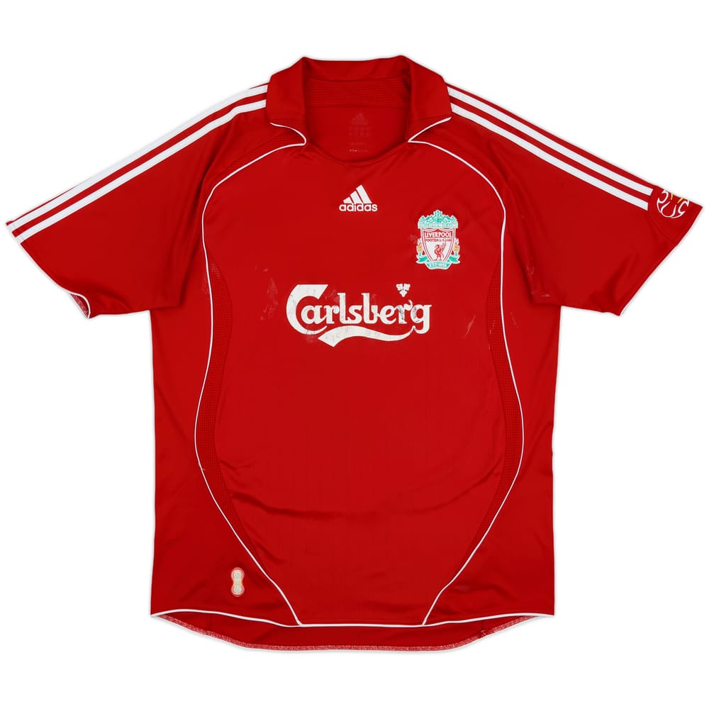 2006-08 Liverpool Home Shirt - 4/10 - (XL)