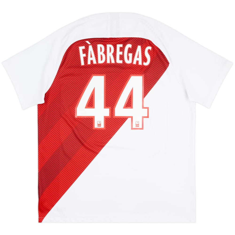 2018-19 Monaco Home Shirt Fabregas #44 - 7/10 - (XL)
