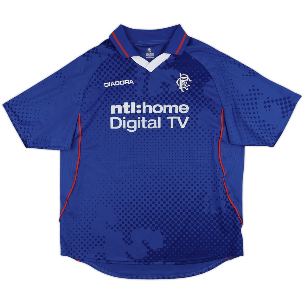 2002-03 Rangers Home Shirt - 10/10 - (L)
