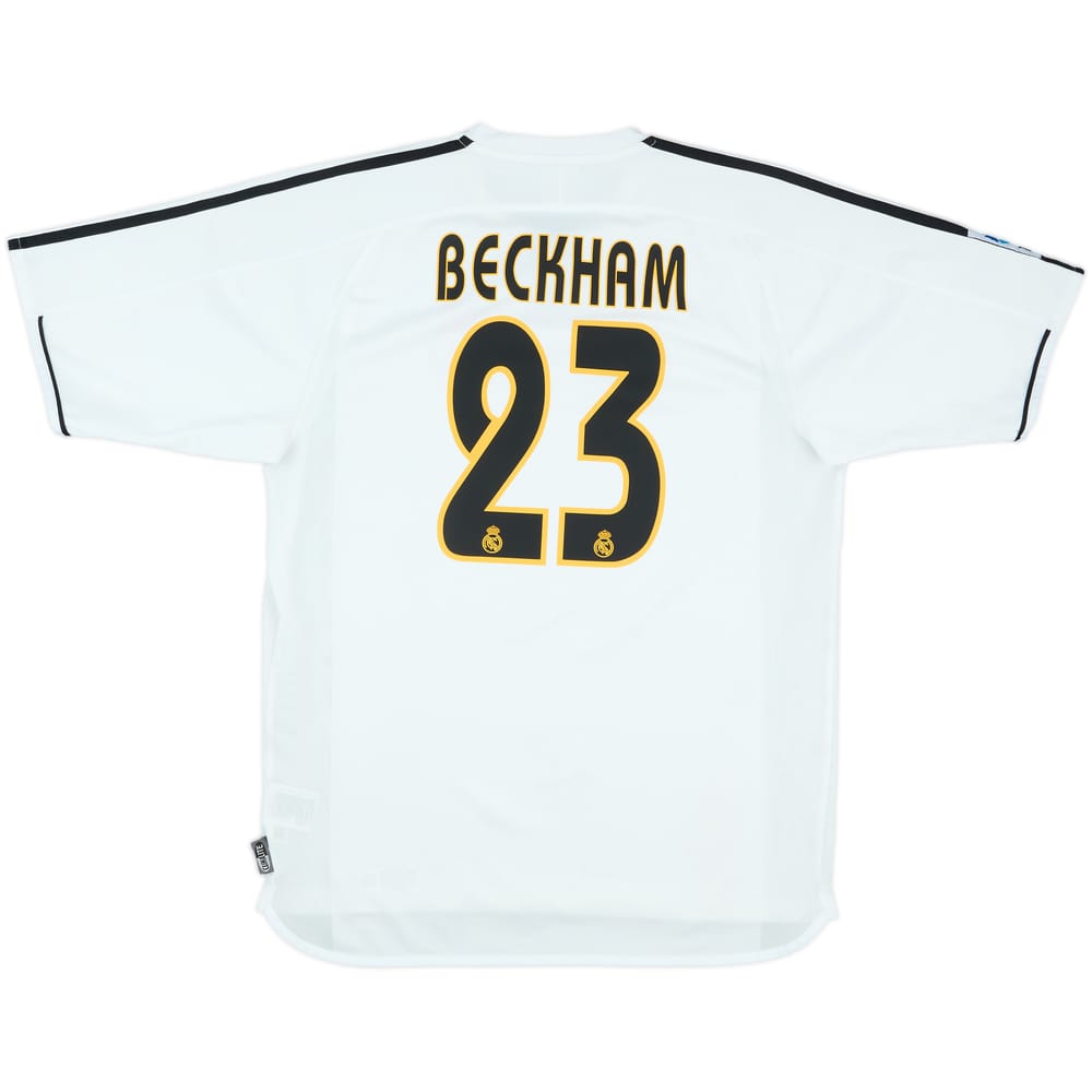 2003-04 Real Madrid Home Shirt Beckham #23 - 8/10 - (M)