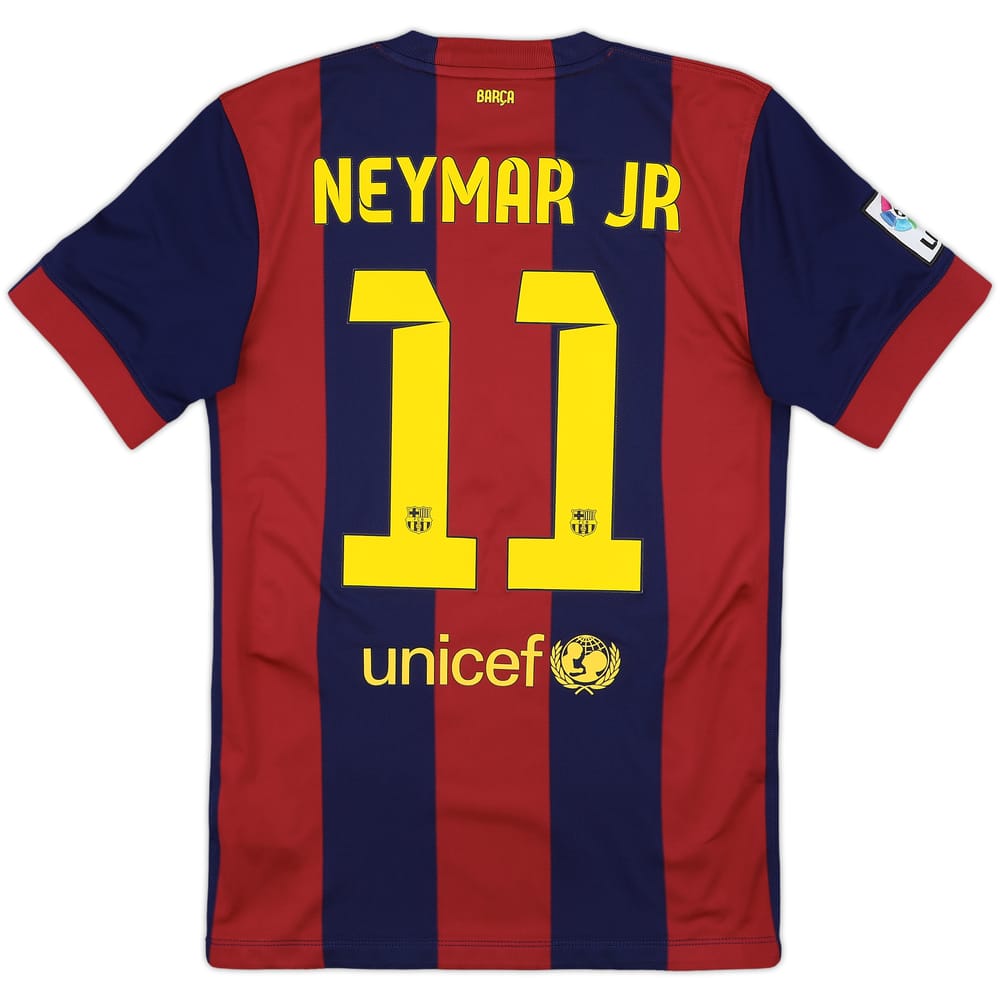 2014-15 Barcelona Home Shirt Neymar Jr #11 - 8/10 - (S)