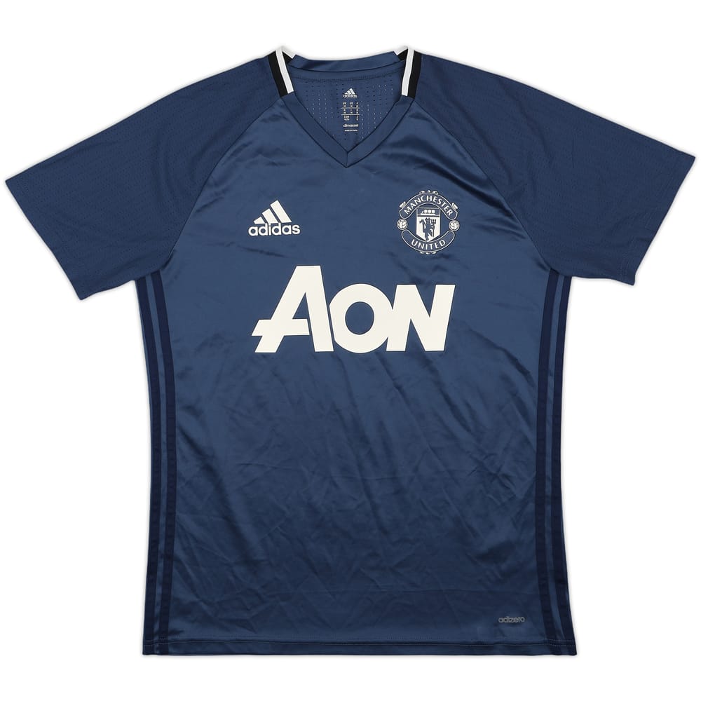 2016-17 Manchester United adizero Training Shirt - 8/10 - (M)