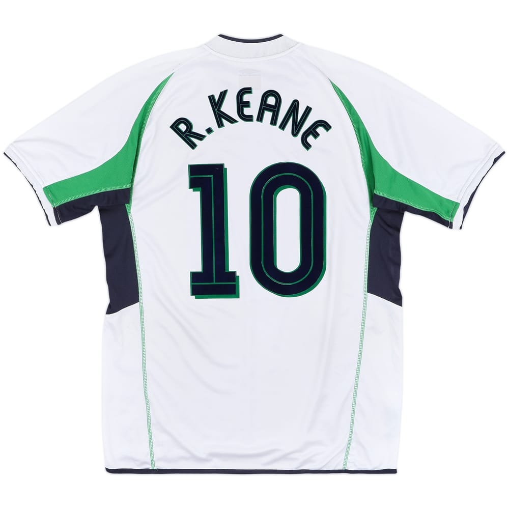2002-03 Ireland Away Shirt R.Keane #10 - 9/10 - (XL)