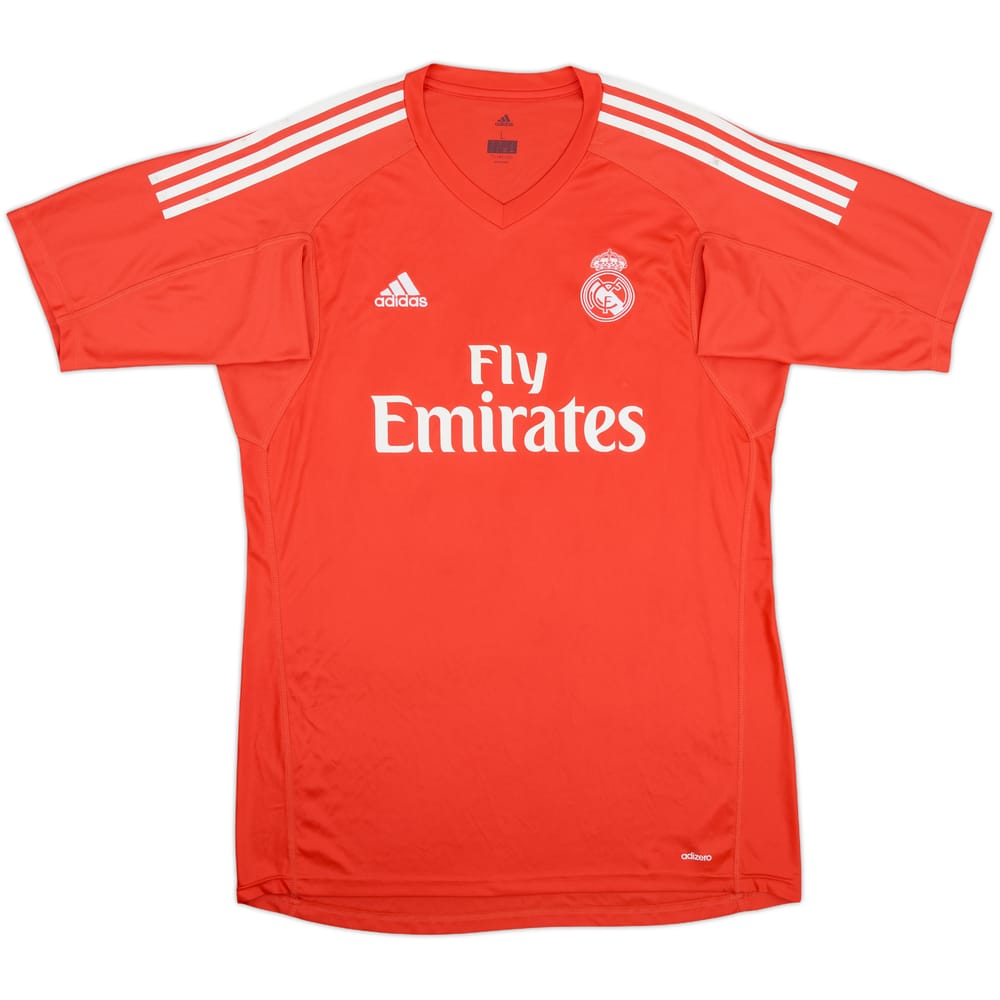2017-18 Real Madrid GK S/S Shirt - 6/10 - (L)
