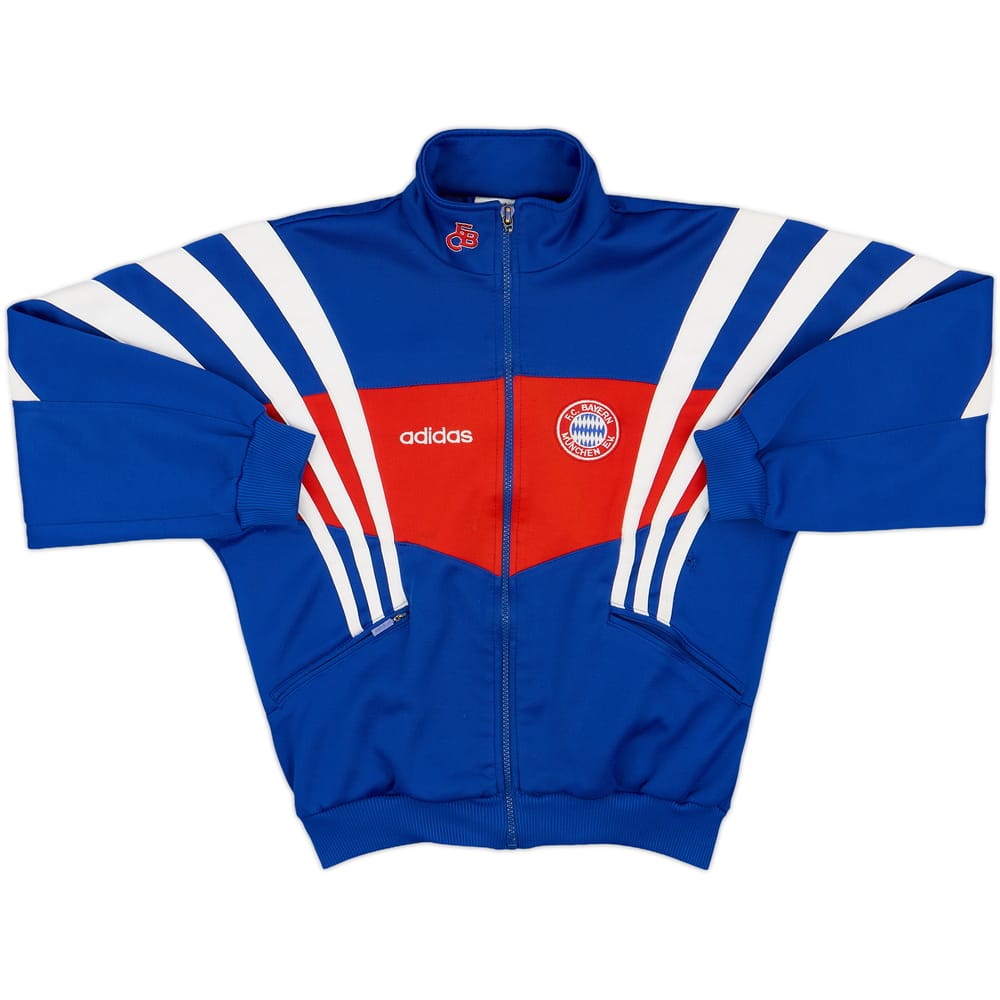 1995-96 Bayern Munich adidas Track Jacket - 5/10 - (M.Boys)