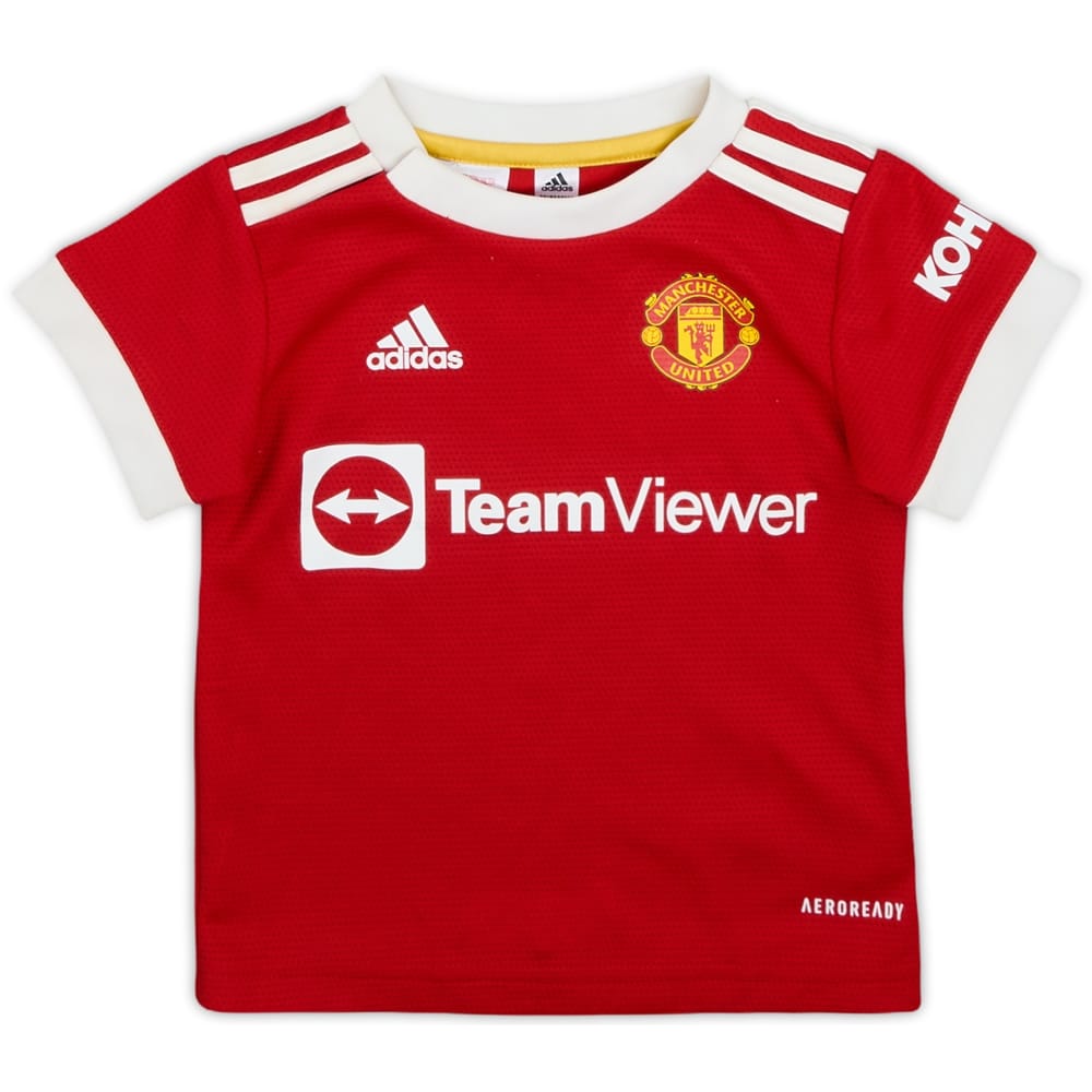 2021-22 Manchester United Home Shirt - 9/10 - (6-9 Months)