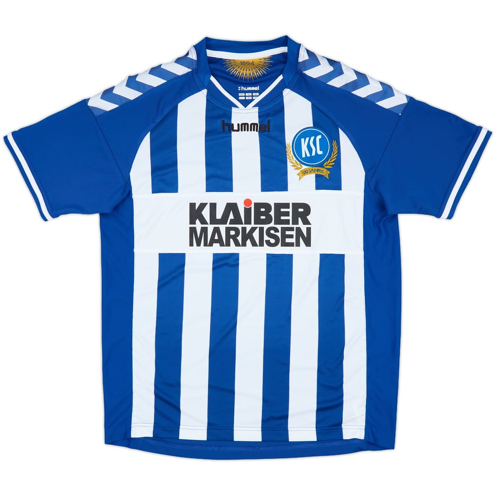 2014-15 Karlsruher Home Shirt - 9/10 - (L)