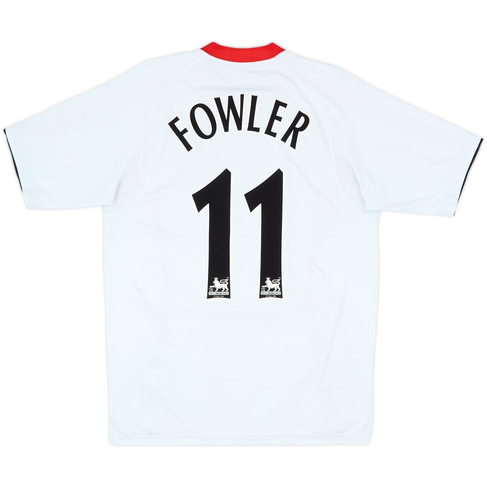 2005-06 Liverpool Away Shirt Fowler #11 - 7/10 - (M)