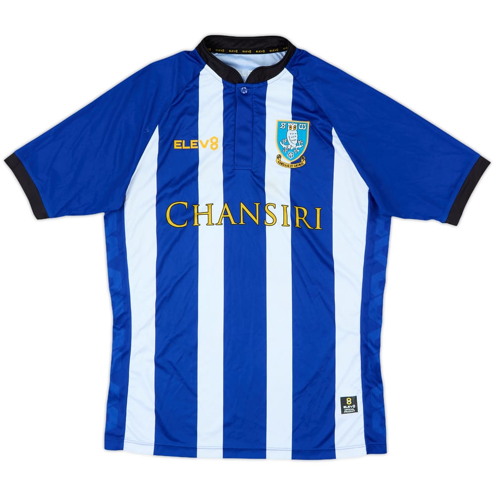 2018-19 Sheffield Wednesday Home Shirt #6 - 7/10 - (M)