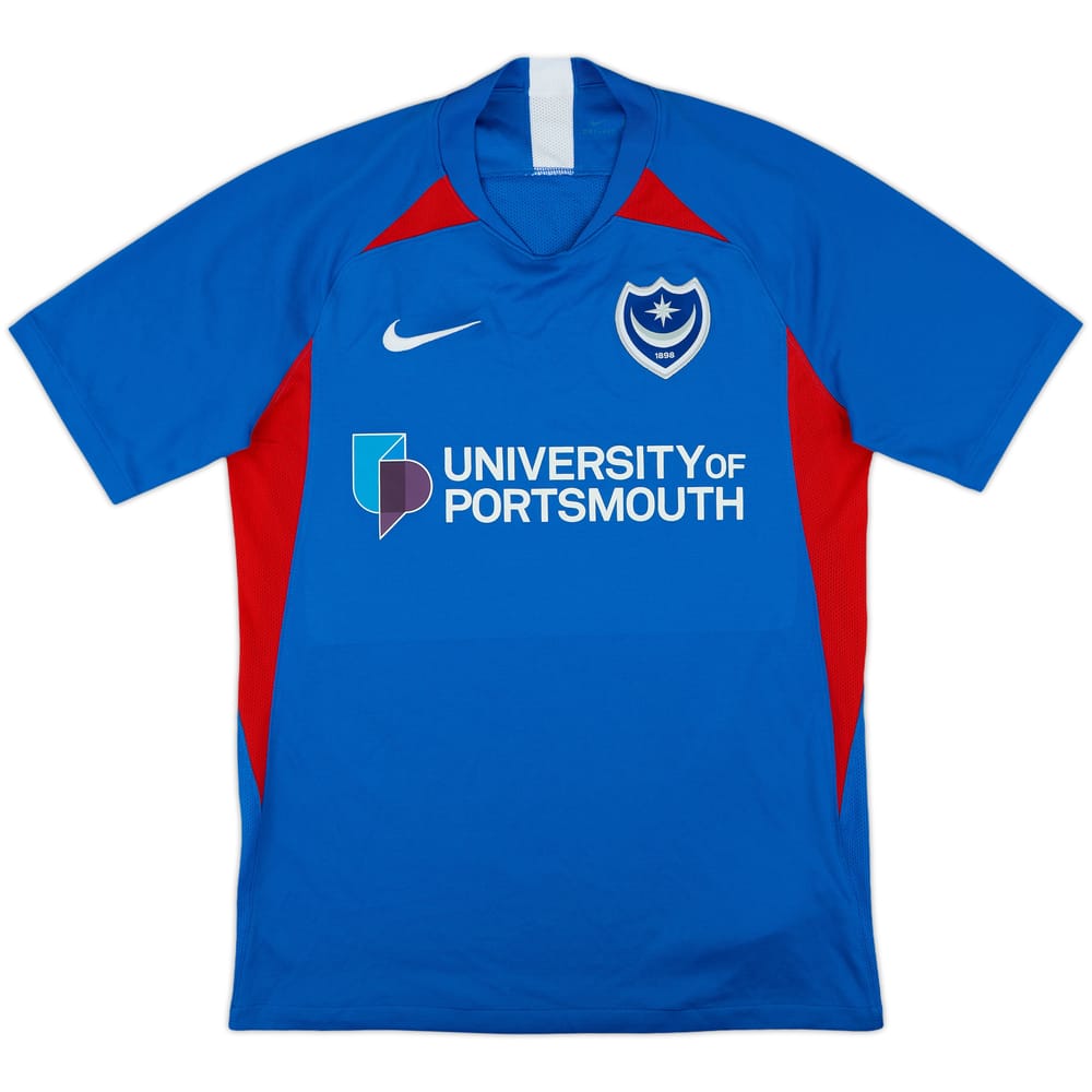 2019-20 Portsmouth Home Shirt - 7/10 - (M)