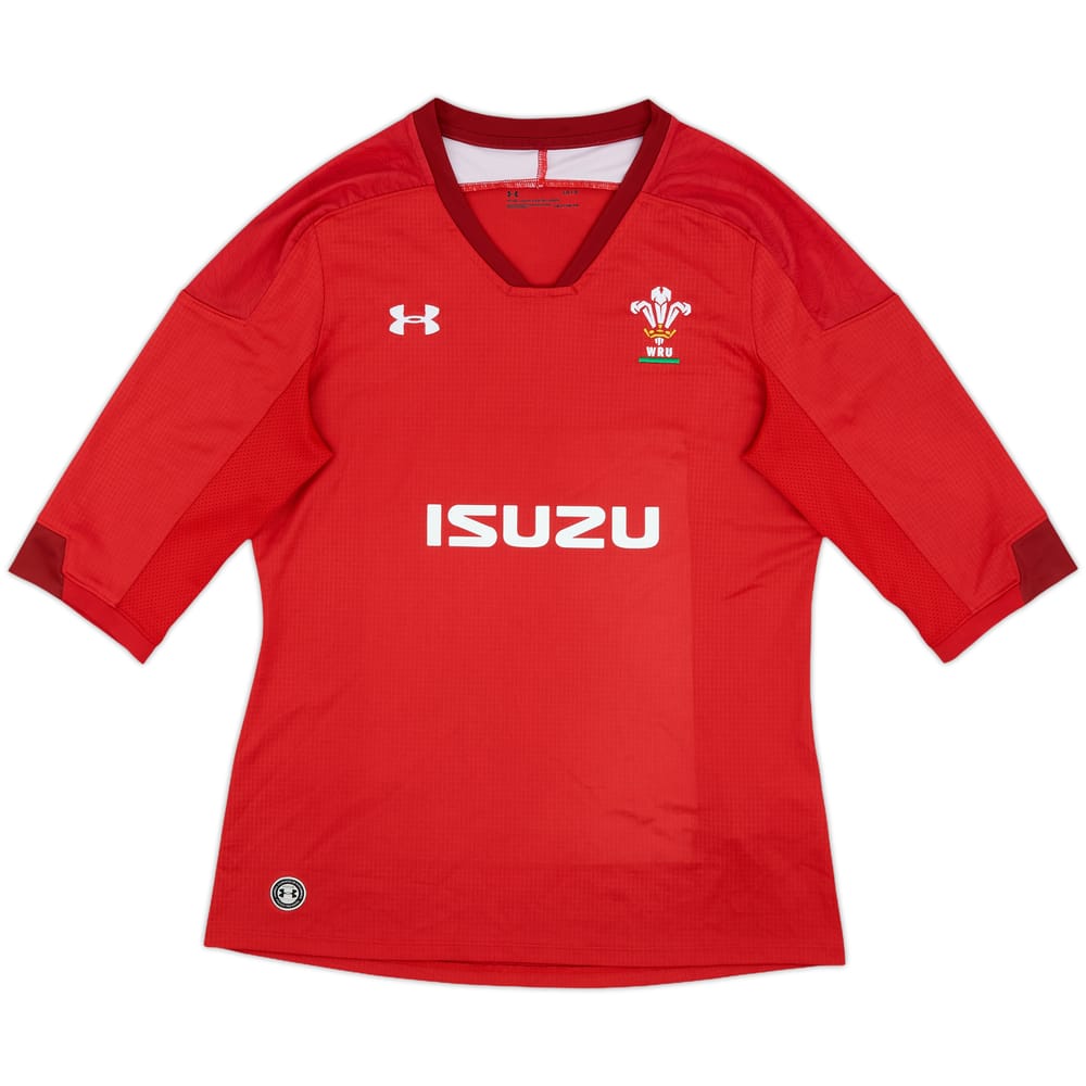 2017-18 Wales Rugby Home Shirt - 9/10 - (L)