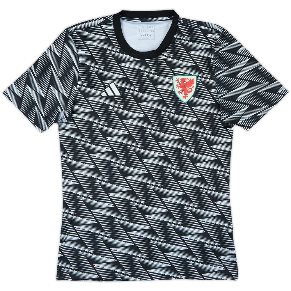 2022-23 Wales adidas Training Shirt - 9/10 - (S)