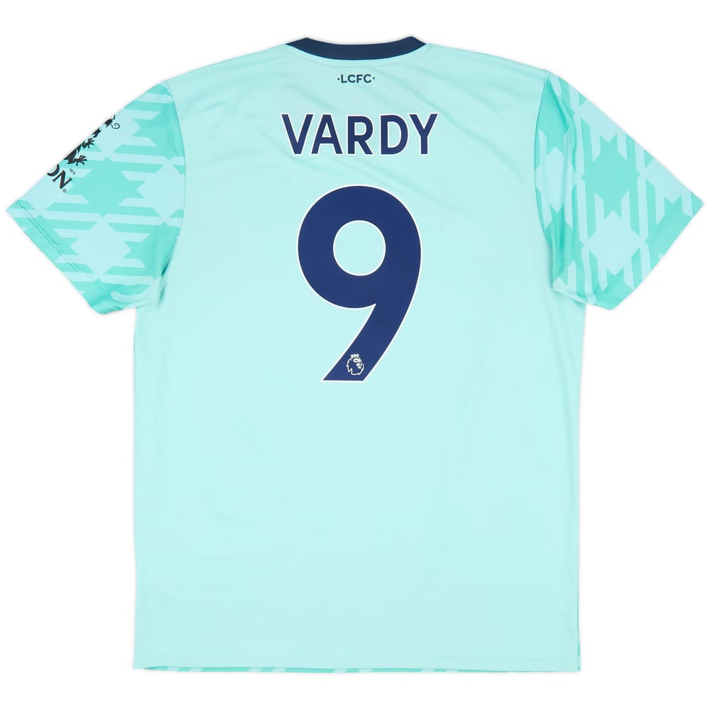 2021-22 Leicester City Away Shirt Vardy #9 - 7/10 - (L)