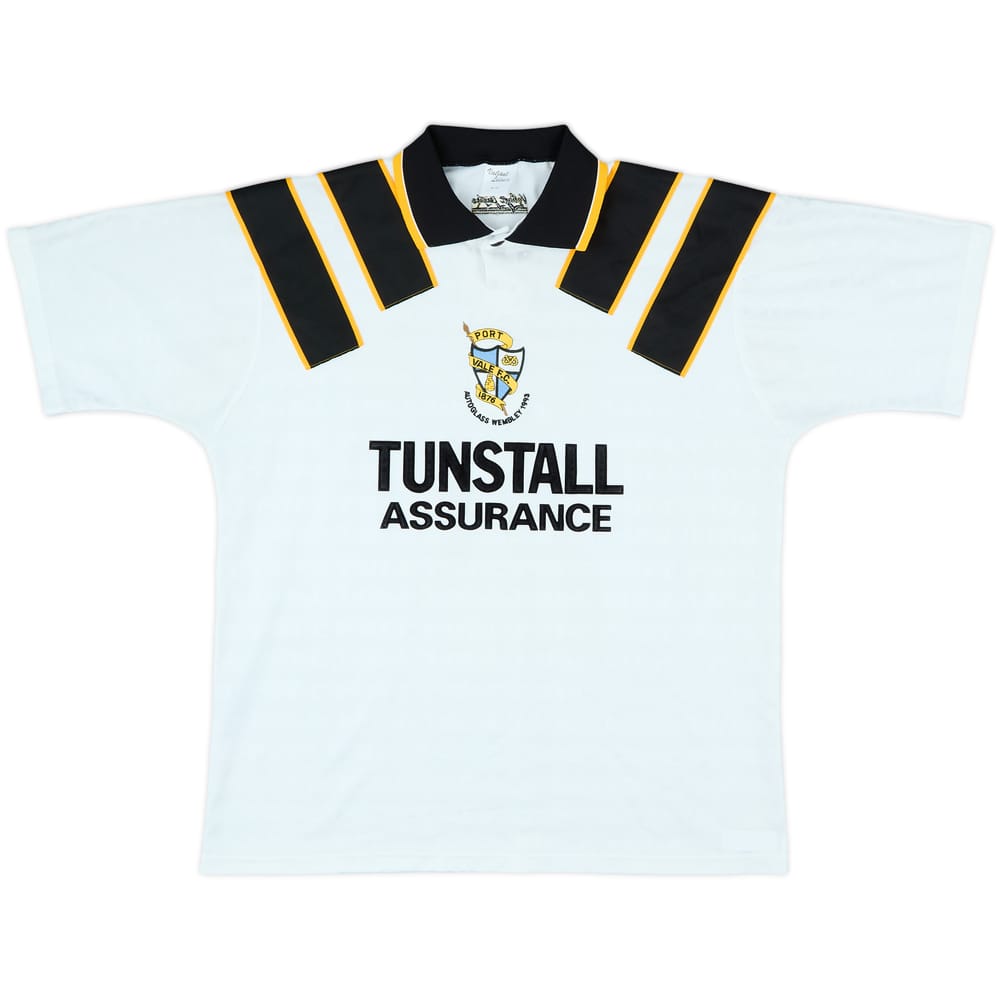 1993-95 Port Vale Home Shirt - 7/10 - (L)