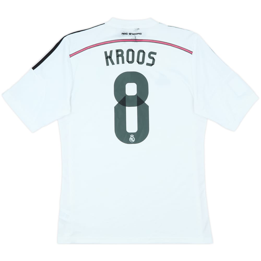 2014-15 Real Madrid Home Shirt Kroos #8 - 7/10 - (L)