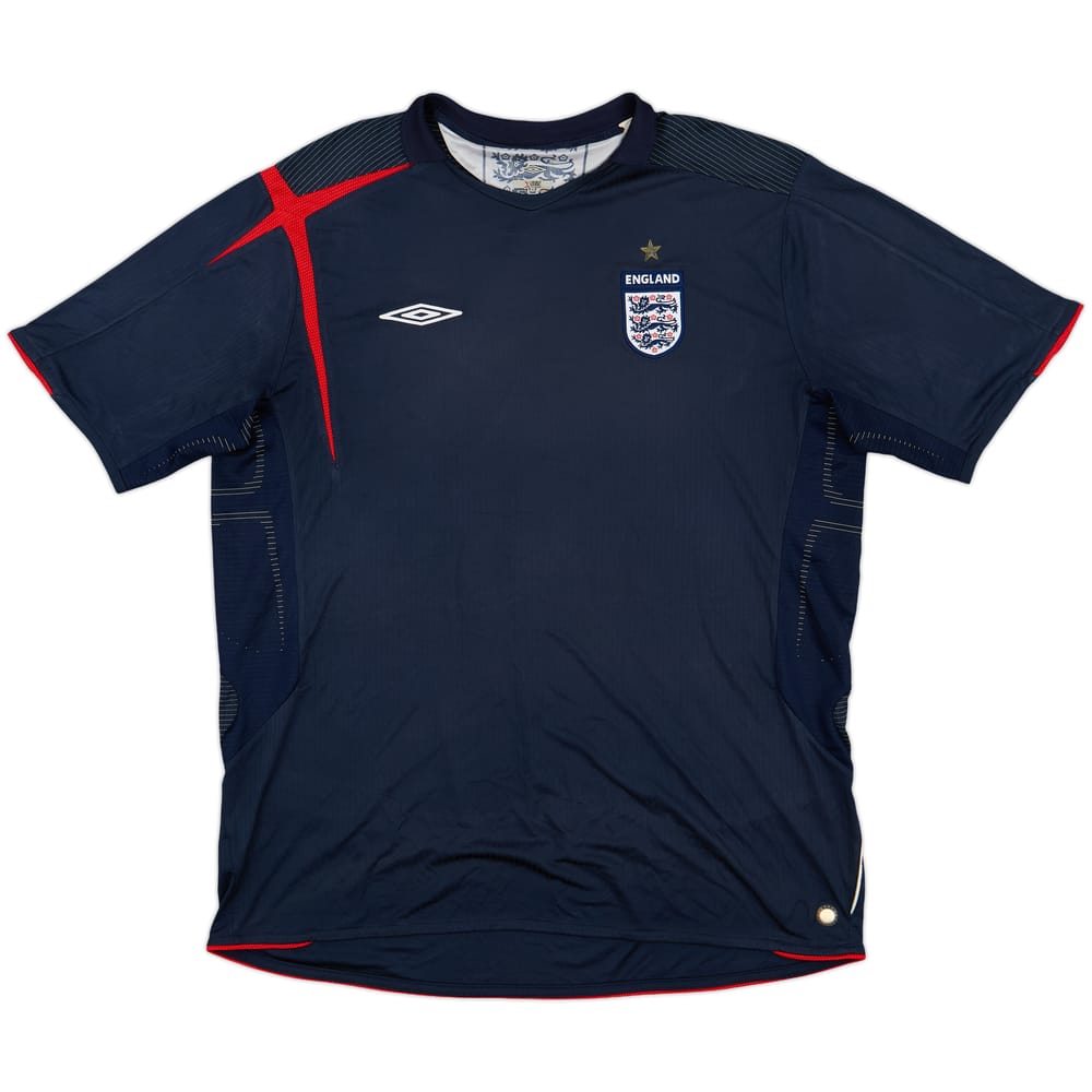 2005-06 England GK S/S Shirt - 6/10 - (XXL)