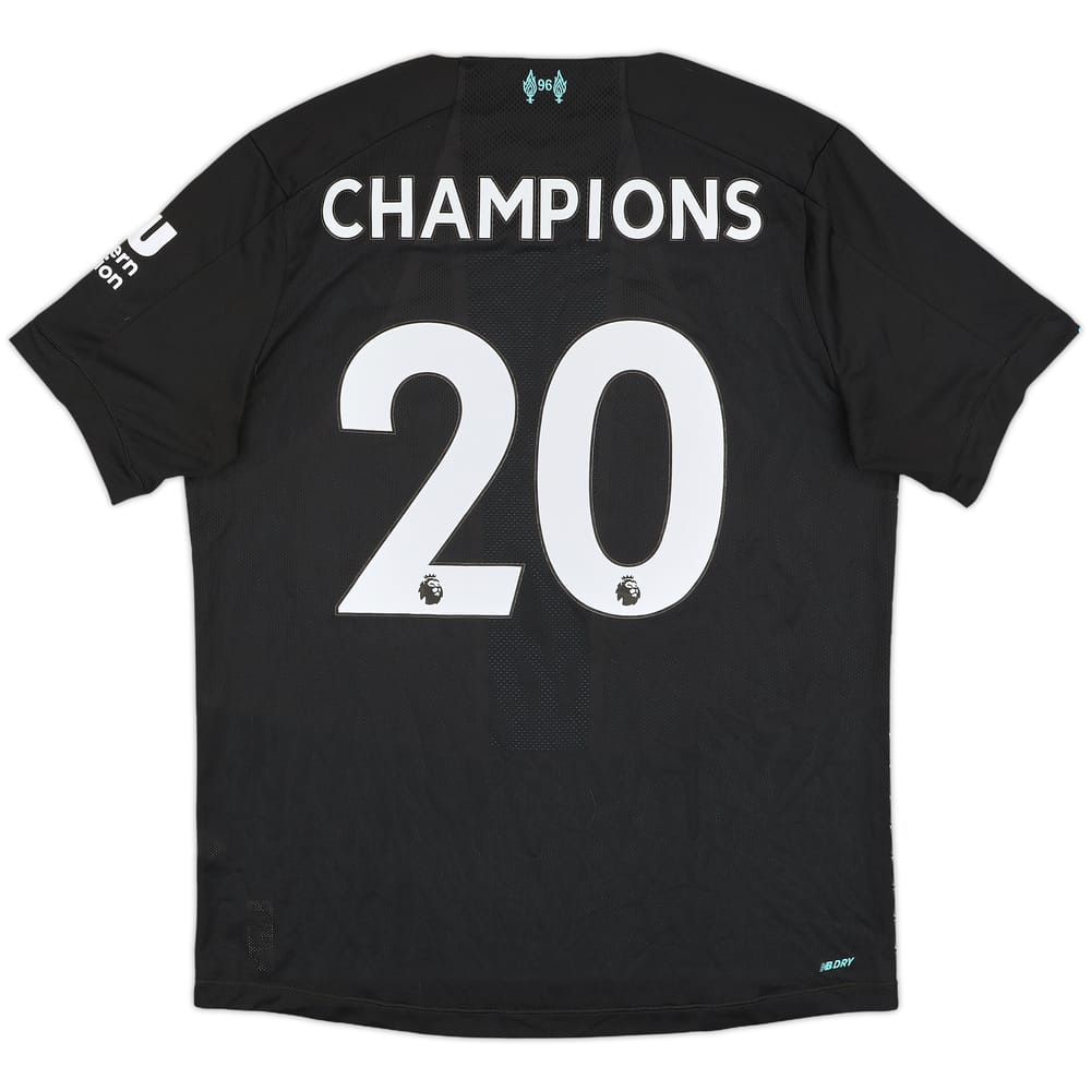 2019-20 Liverpool Third Shirt Champions #20 - 8/10 - (L)