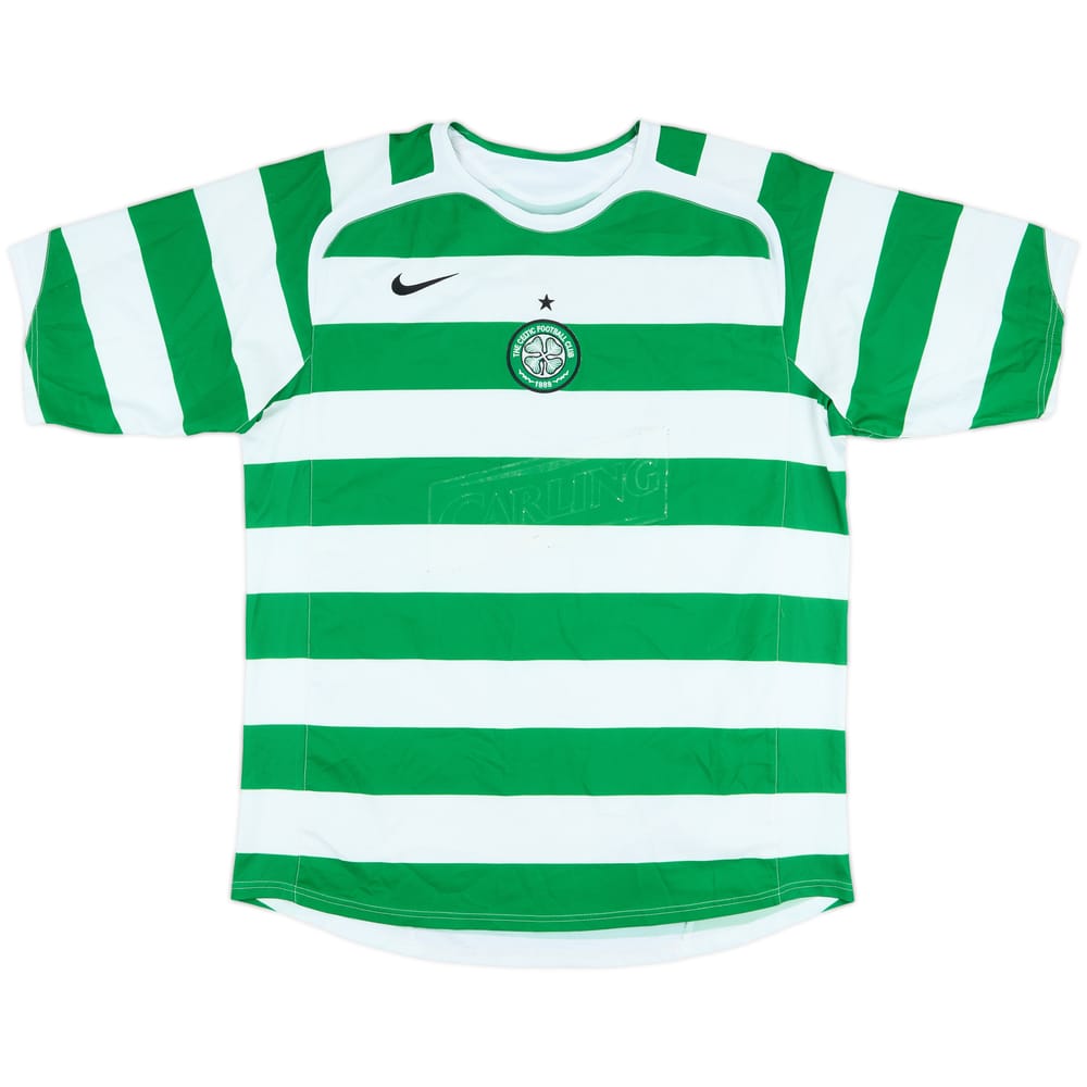 2005-07 Celtic Home Shirt - 4/10 - (L)
