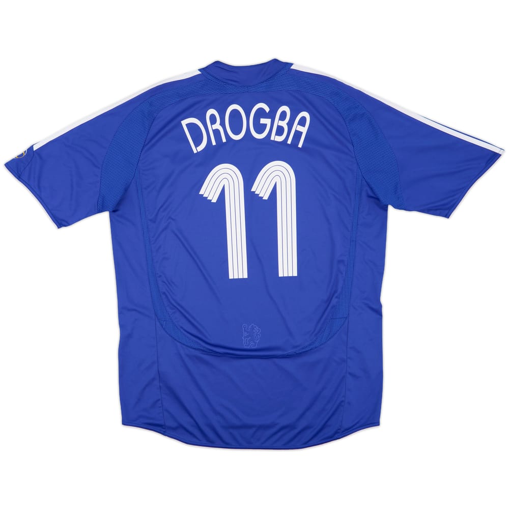 2006-08 Chelsea Home Shirt Drogba #11 - 7/10 - (XL)
