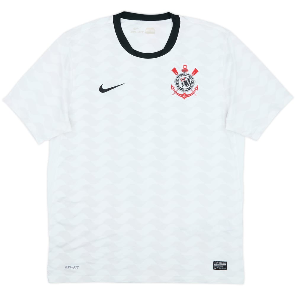 2012-13 Corinthians Home Shirt #9 - 8/10 - (L)