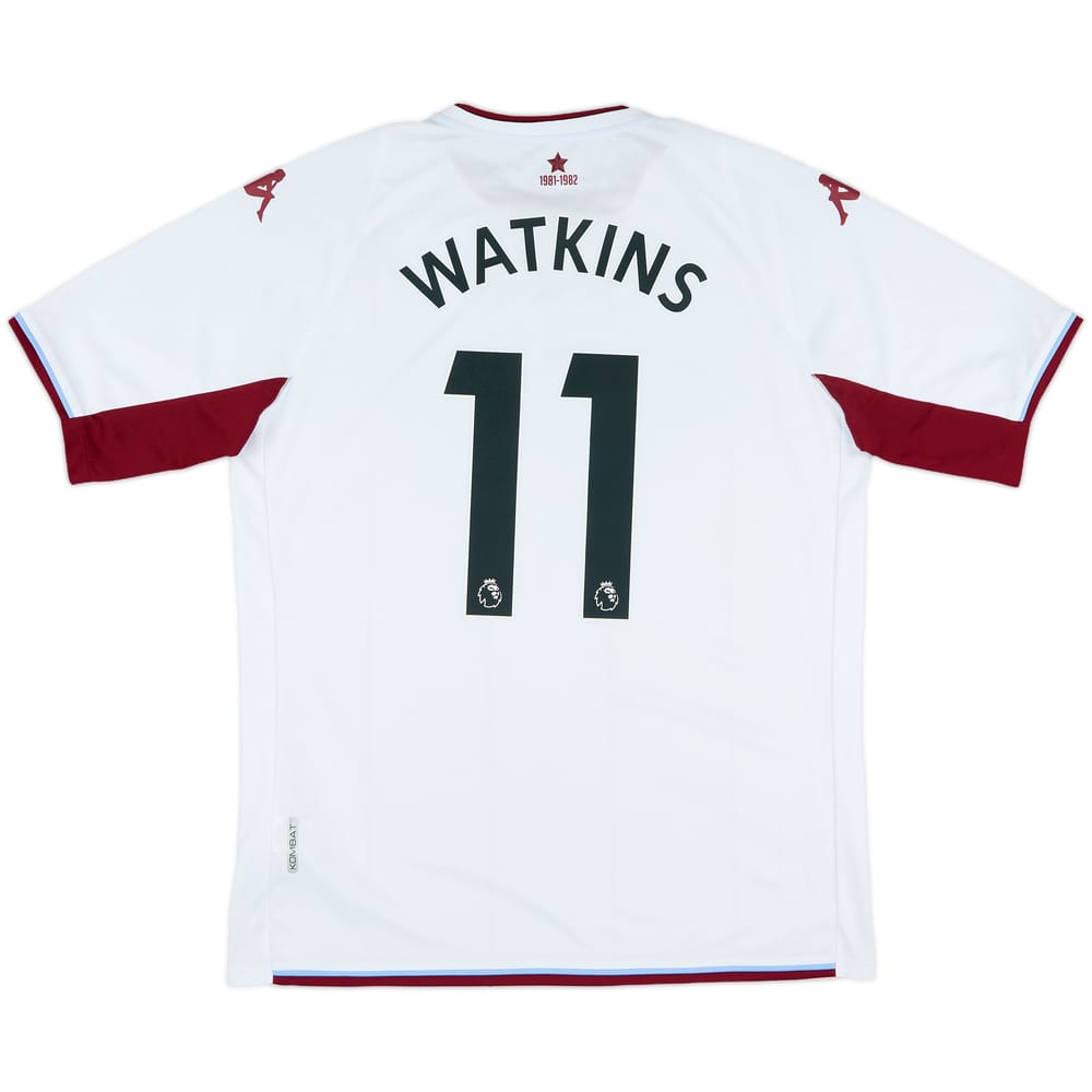 2021-22 Aston Villa Away Shirt Watkins #11 - 9/10 - (XL)