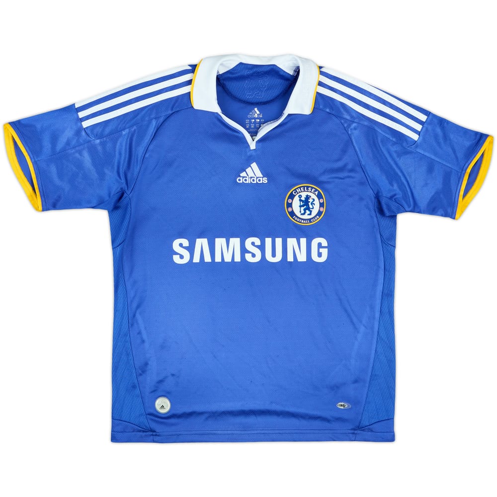 2008-09 Chelsea Home Shirt - 6/10 - (L.Boys)
