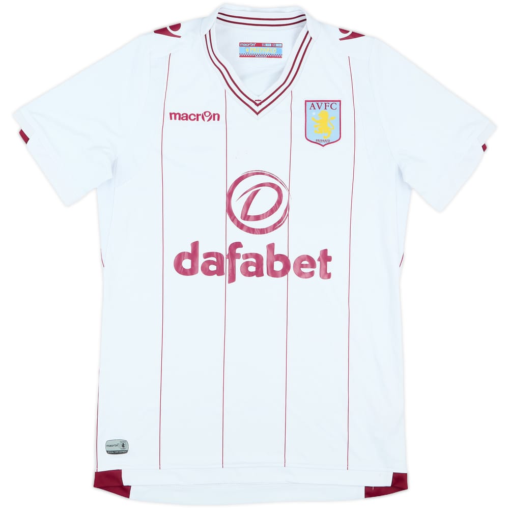 2014-15 Aston Villa Away Shirt - 6/10 - (Women's M)