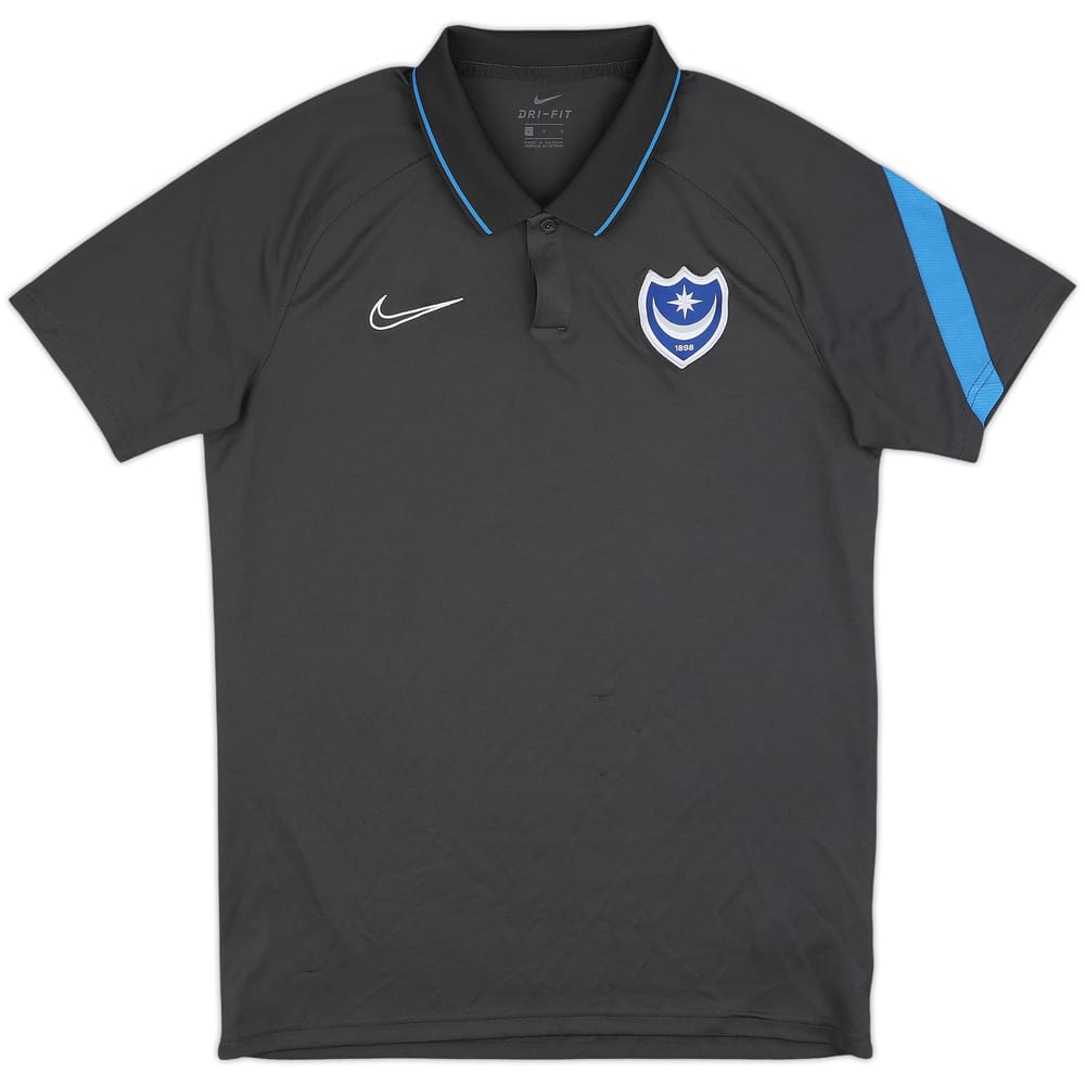 2020-21 Portsmouth Nike Polo Shirt - 8/10 - (L)
