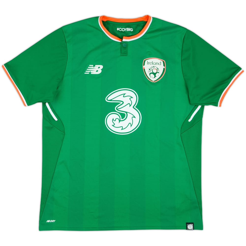 2017-18 Ireland Home Shirt - 5/10 - (M)