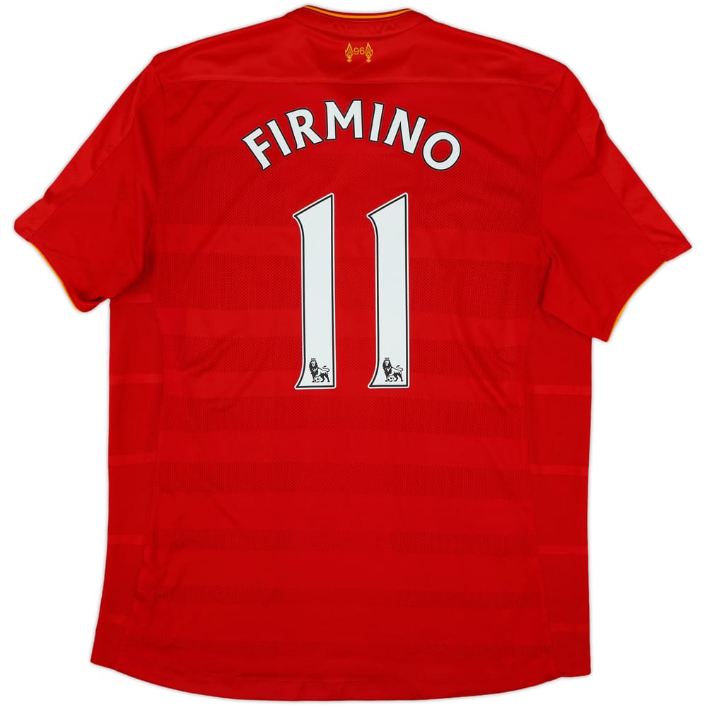 2015-16 Liverpool Home Shirt Firmino #11 - 8/10 - (XL)