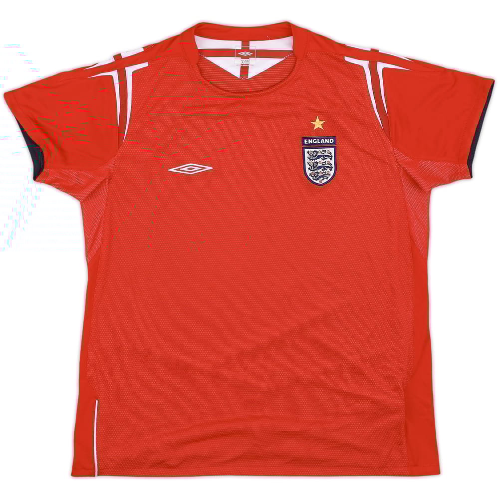 2004-06 England Away Shirt - 9/10 - (Women's L)
