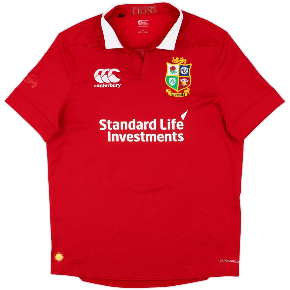 2017 British & Irish Lions Rugby Home Shirt - 9/10 - (L)