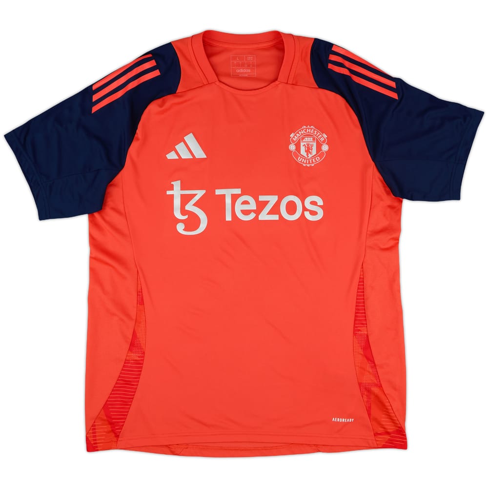 2024-25 Manchester United adidas Training Shirt - 10/10 - (L)