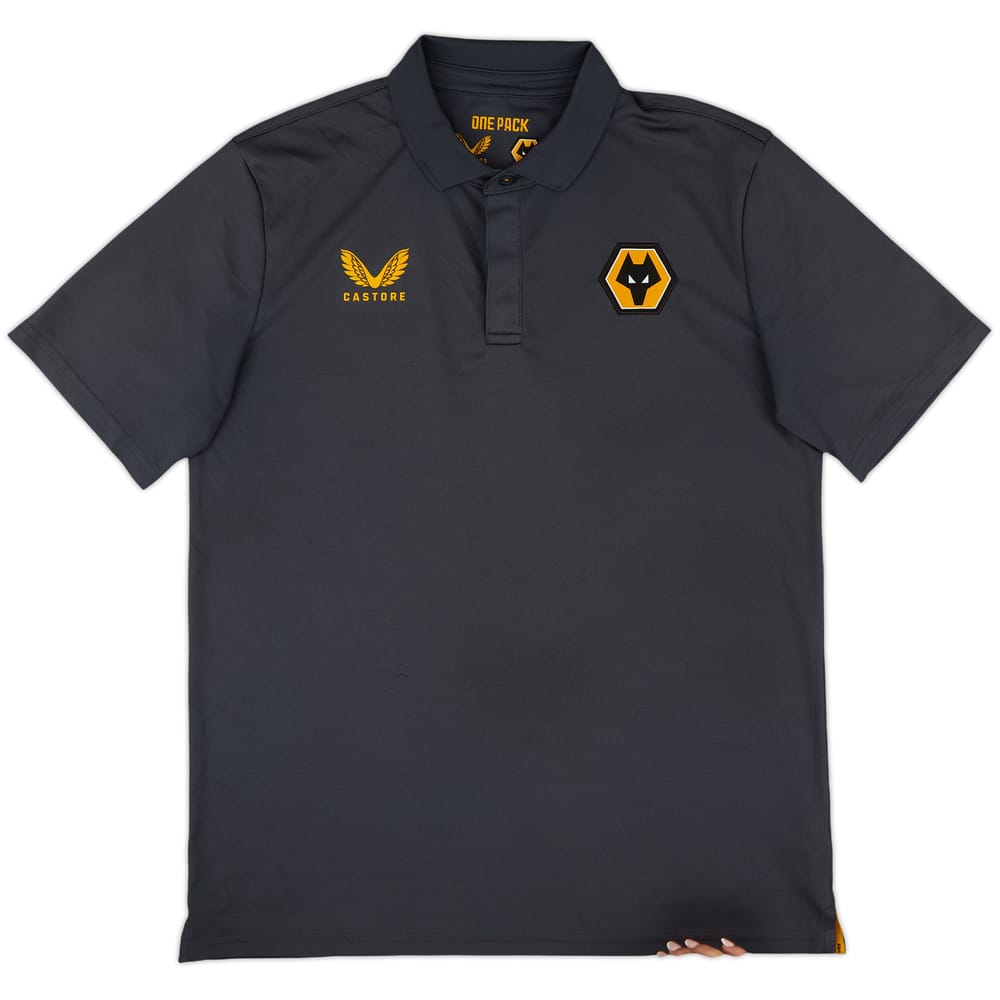 2021-22 Wolves Castore Polo Shirt - 8/10 - (L)