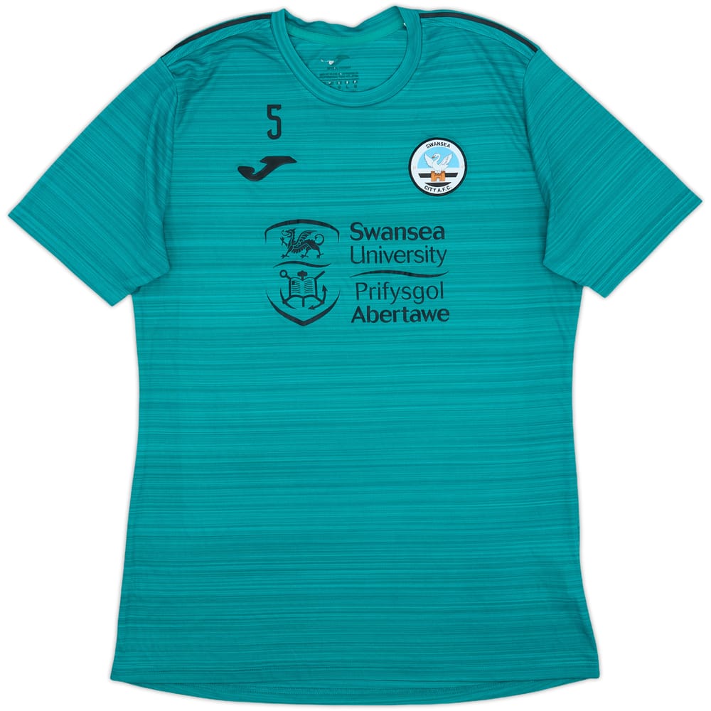 2022-23 Swansea Player Issue Joma Training Shirt #5 - 8/10 - (L)
