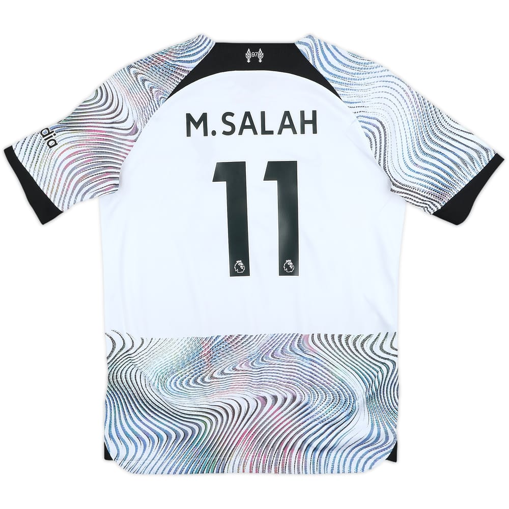 2022-23 Liverpool Away Shirt M.Salah #11 - 8/10 - (L.Boys)