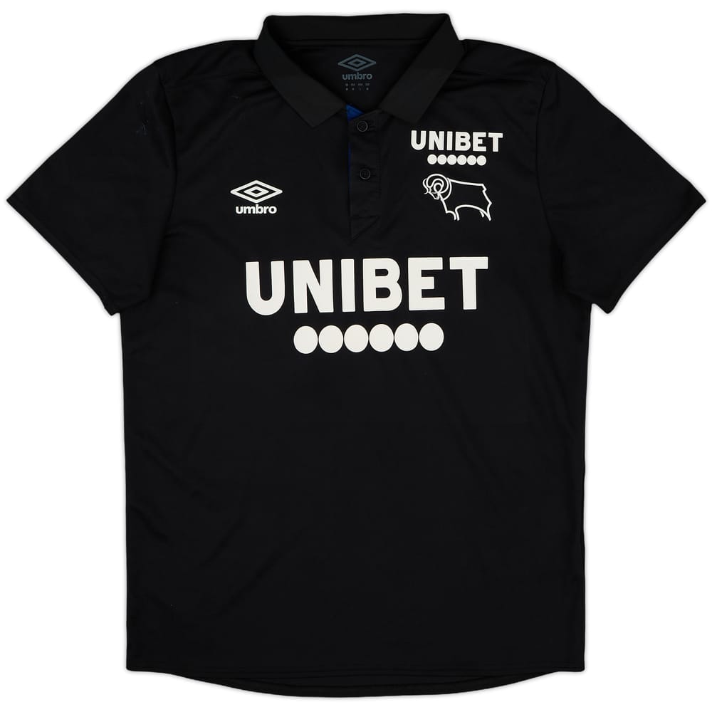 2021-22 Derby County Umbro Polo Shirt - 7/10 - (M)