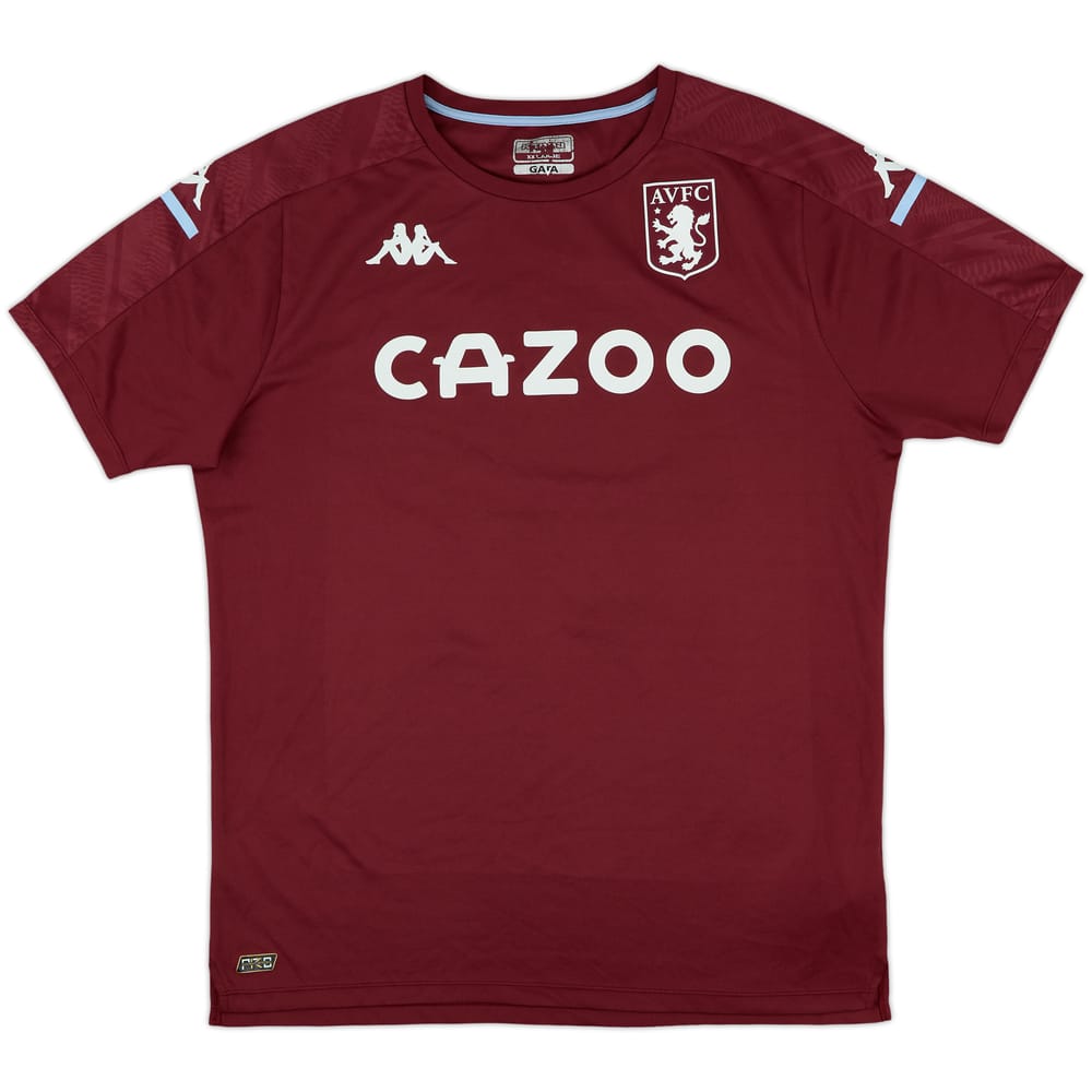 2020-21 Aston Villa Kappa Training Shirt - 8/10 - (XXL)