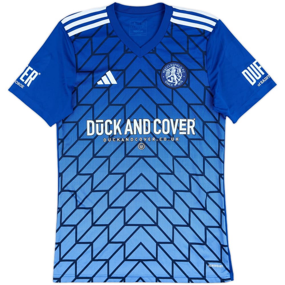 2024-25 Macclesfield FC Youth Match Issue Home Shirt #34