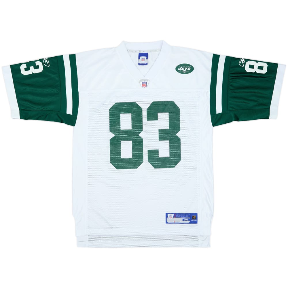 2004 New York Jets Moss #83 Reebok On Field Away Jersey - 9/10 - (M)